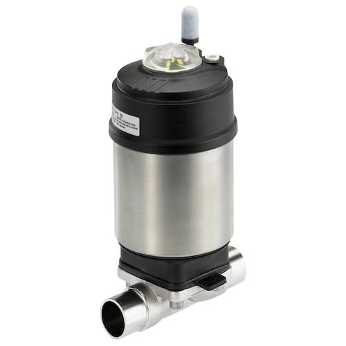 Burkert Fluid Control Systems Pneumatically Operated 2/2-Way Diaphragm Valve Element, Type 2103
